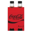 Coca-Cola-Classic-or-Zero-Sugar-Soft-Drink-Glass-Bottle-Varieties-4-x-330ml Sale