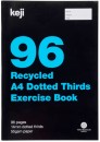 Keji-A4-96-Page-Dotted-Thirds-Exercise-Book-Recycled Sale