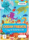 Studymate-72-Page-100gsm-Ocean-Friends-Scrapbook Sale