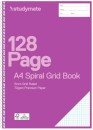 Studymate-A4-128-Page-70gsm-5mm-Spiral-Grid-Book Sale