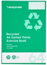 Studymate-A4-64-Page-70gsm-14mm-Dotted-Thirds-Exercise-Book-Recycled Sale