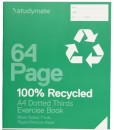 Studymate-A4-64-Page-70gsm-18mm-Dotted-Thirds-Exercise-Book-Recycled Sale