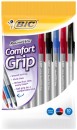 BIC-Round-Stic-Grip-Ballpoint-Pens-10-Pack Sale