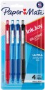 Papermate-Inkjoy-300RT-Ballpoint-Pen-4-Pack Sale