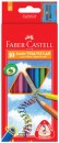 Faber-Castell-10-Pack-Junior-Thick-Triangular-Coloured-Pencils Sale