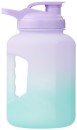 Studymate-Ombre-Chug-Drink-Bottle-24L-Lilac-Green Sale