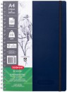 Derwent-Academy-A4-120-Page-Visual-Art-Diary-Navy Sale