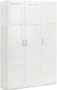 NEW-HG-3-Door-Tall-Cabinet-White-180x40x120cm Sale