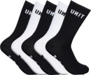 Unit-Hi-Lux-Socks-5pk-BlackWhite-11-14-or-4-11 Sale