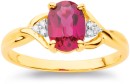 9ct-Created-Ruby-with-Diamond-Twist-Ring Sale