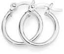 Sterling-Silver-2x10-Polished-Tube-Hoops Sale