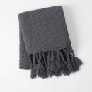 Chunky-Throw-Charcoal Sale