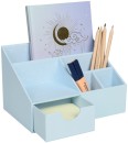 Otto-Pastel-Desk-Organiser-Blue Sale