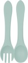 Guardian-Silicone-Spoon-Fork-Set-Seafoam Sale