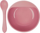 Guardian-Silicone-Bowl-Spoon-Set-Dusty-Berry Sale