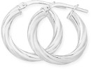 Sterling-Silver-Twist-Hoop-Earrings Sale