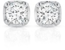 9ct-White-Gold-Diamond-Four-Claw-Stud-Earrings Sale