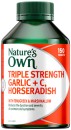 Natures-Own-Triple-Strength-Garlic-C-Horseradish-150-Tablets Sale