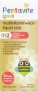 Pentavite-Gold-Multivitamin-Iron-Liquid-for-Kids-1-12-Years-Watermelon-Flavour-200mL Sale