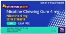 Pharmacy-Care-Nicotine-Chewing-Gum-4mg-Mint-96-Pack Sale