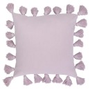 Samira-Lilac-Chunky-Tassel-Square-Cushion-by-MUSE Sale