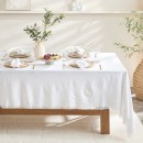 Ashra-Fringed-White-Table-Linen-Range-by-MUSE Sale