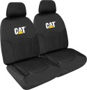 Caterpillar-Canvas-Icon-Seat-Covers-Black-Front Sale