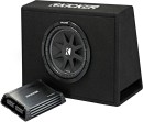 Kicker-10-Subwoofer-in-Slim-Enclosure-Plus-Amplifier-Wiring-Kit Sale