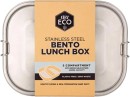 Ever-Eco-Stainless-Steel-Bento-Lunch-Box-2-Compartment-1400ml Sale