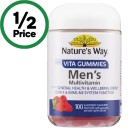 Natures-Way-Mens-Multivitamin-Vita-Gummies-Pk-100 Sale