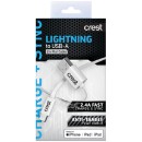 Crest-Lightning-to-USB-A-Flat-Cable-Pk-1 Sale