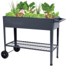 Garden-Bed-with-Wheels-95x40x80cm Sale