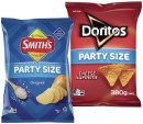 Doritos-Corn-Chips-Smiths-Crinkle-Cut-Chips-Party-Size-380g-or-Red-Rock-Deli-Chips-290g-Selected-Varieties Sale