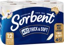 Sorbent-Thick-Soft-Toilet-Tissue-4-Ply-12-Pack Sale