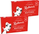 Redheads-Extra-Long-Matches-45-Pack-Safety-Matches-10x45-Pack-or-Handy-Matches-270-Pack Sale