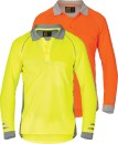 ELEVEN-AEROCOOL-Hi-Vis-LS-Polo-Shirt Sale