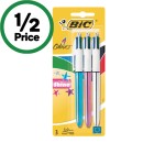 BiC-4-Colour-Shine-Pen-Pk-3 Sale