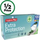 Hygiene-Plus-Extra-Protection-Powder-Free-NitrileVinyl-Gloves-MediumLarge-Pk-100 Sale