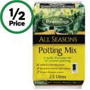 Brunnings-All-Seasons-Potting-Mix-or-Pine-Bark-25-Litres Sale