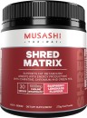 Musashi-Shred-Matrix-Raspberry-Lemonade-Flavour-270g Sale