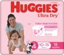 Huggies-Ultra-Dry-Girls-Nappies-18-Pack Sale