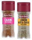 MasterFoods-Spice-Blend-Cajun-35g-Lemon-Herb-Garlic-46g-Pizza-Topper-18g-or-Garlic-Pepper-50g Sale