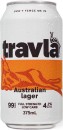 Travla-Full-Strength-Lager-Cans-375mL Sale