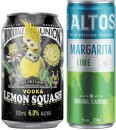 Brookvale-Union-Vodka-6-or-Olmeca-Altos-Margarita-5-Varieties-4-Pack Sale