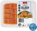 Coles-Tasmanian-Salmon-Portions-Skin-Off-4-Pack-460g Sale