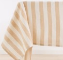 Natural-Stripe-Tablecloth Sale