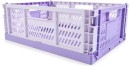 15L-Collapsible-Crate-Medium-Lilac Sale