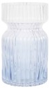 Ribbed-Blue-Glass-Vase Sale