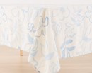 Blue-Floral-Printed-Tablecloth Sale