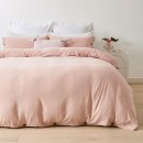 Kayden-Linen-Cotton-Quilt-Cover-Set-King-Bed-Pink Sale